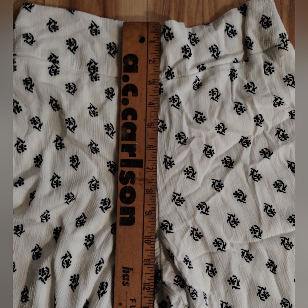 ๐ 4 for $25 ๐ Xhilaration Boho Lounge Pull On Wide Leg Pants Size Medium - Picture 13 of 13